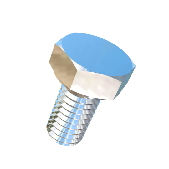 Titanium #10-32 X 3/8 UNF Allied Titanium Hex Head Bolt (No Dimple)